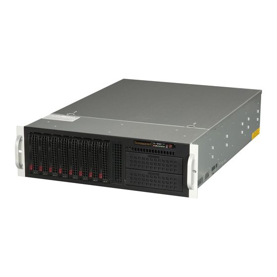 Supero SUPERSERVER 6037R-TXRF User Manual