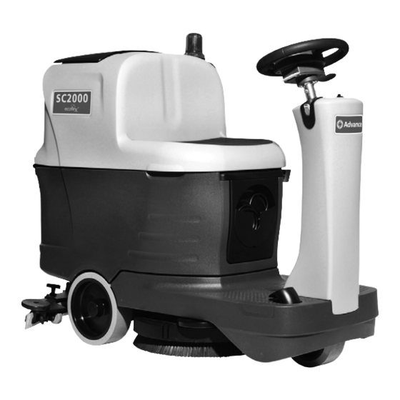 Advance acoustic sc2000 Instructions For Use Manual