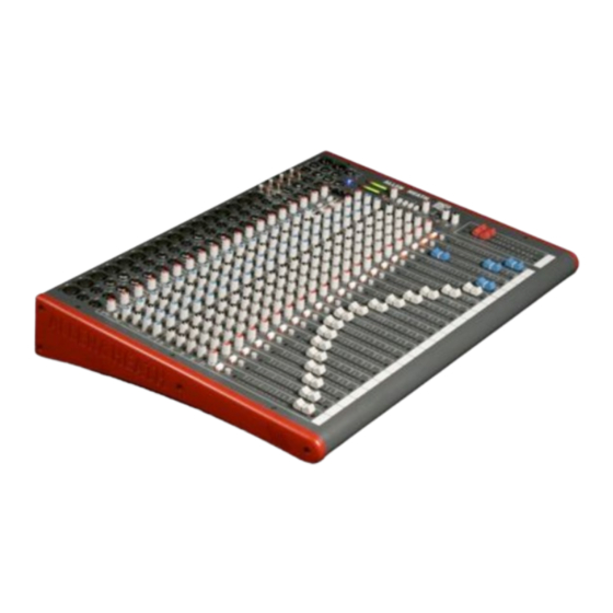 ALLEN & HEATH zed 14 User Manual