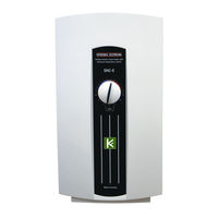 Stiebel Eltron DHC series Use And Care Manual