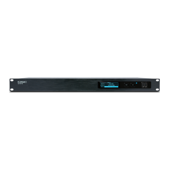 QSC Q-SYS Series Application Manual