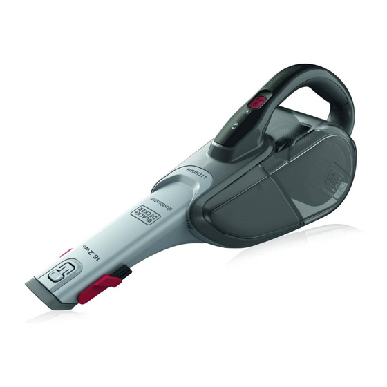 Black+Decker DVJ215B Manual
