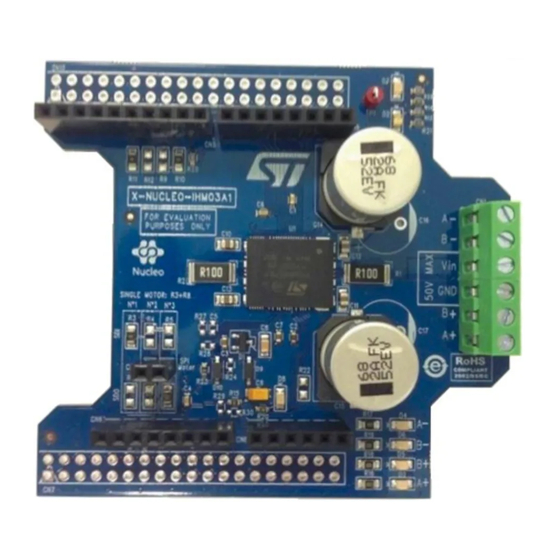 ST X-NUCLEO-IHM03A1 User Manual