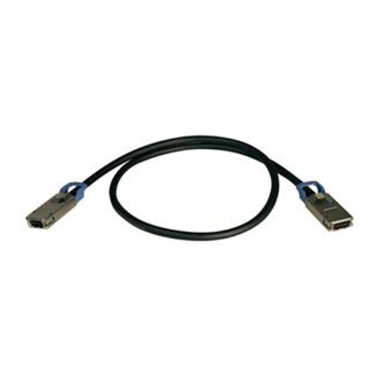 Tripp Lite 10 GBase CX4 Cable N263-20I Specifications
