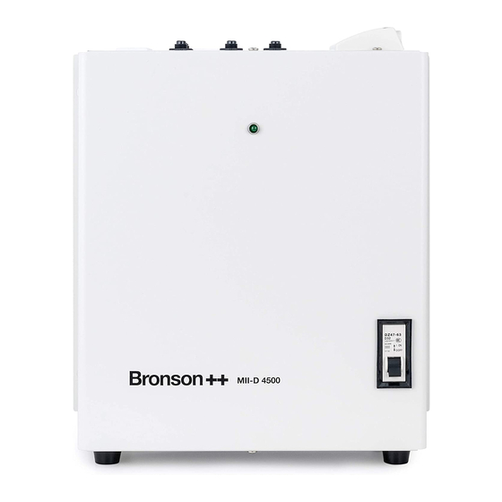Bronson++ MII-D Series Instruction Manual