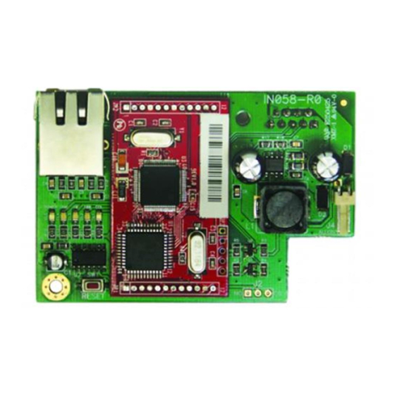 INIM SmartLAN/SI Installation Manual