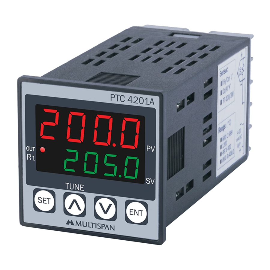 MULTISPAN UTC-4201A Operating Manual