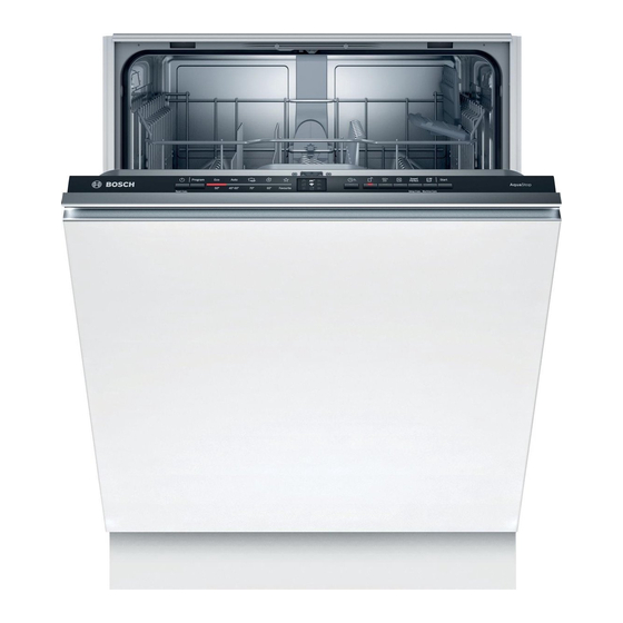Bosch SMV2ITX16E User Manual