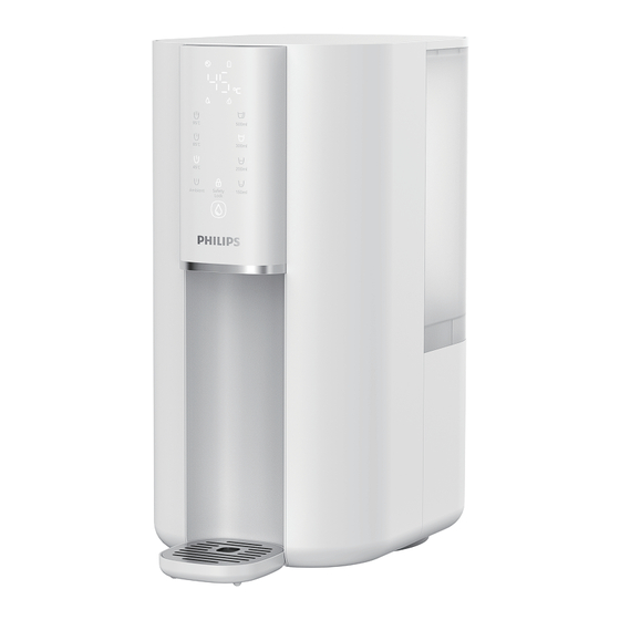 User Manuals: Philips ADD6901 RO Water Dispenser