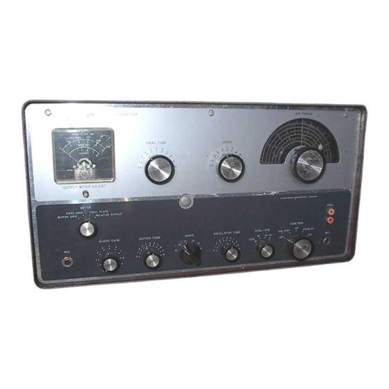 Allied Radio Knight-Kit T-150 Manual