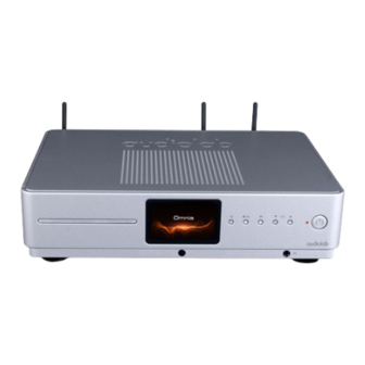 Audiolab Omnia User Manual