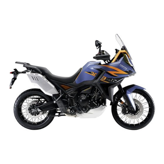 TAYO Zontes National IV ZT703-F 2024 Service Manual