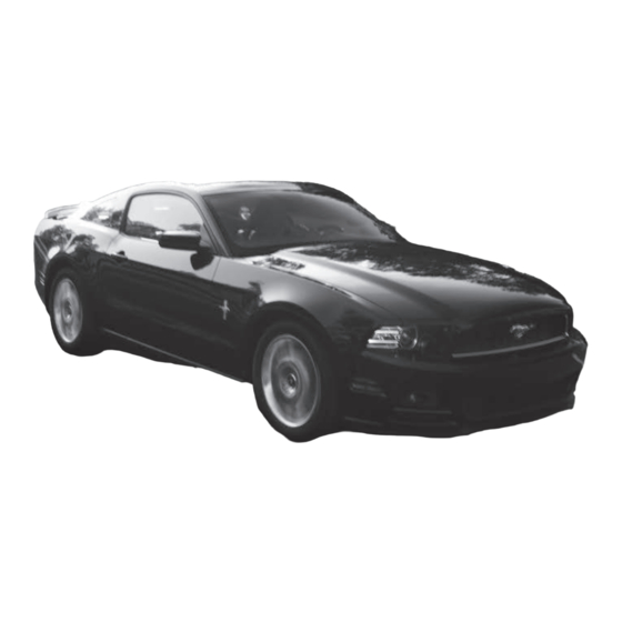 Ford 2014 MUSTANG Owner's Manual