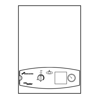 Worcester 24i junior User Instructions & Customer Care Manual