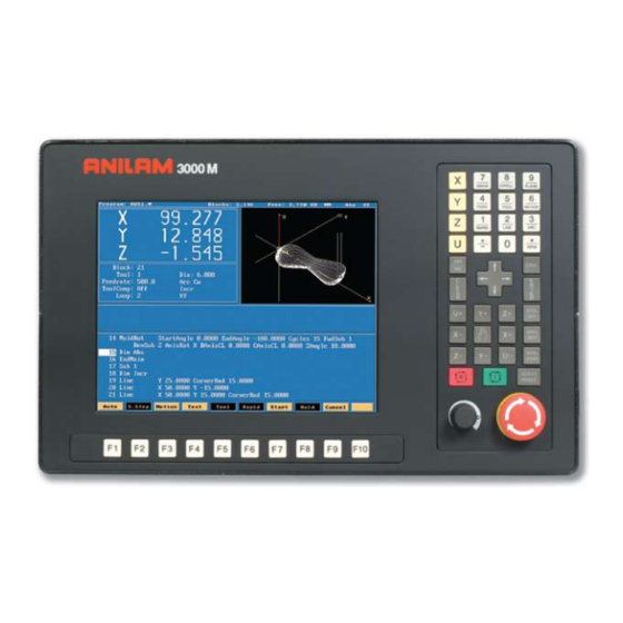 Anilam 3000M Utility Manual