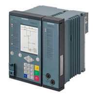 Siemens 7SJ85 Manual