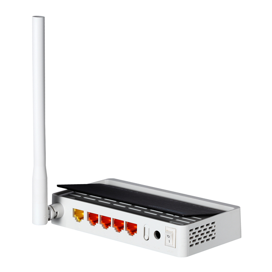 Toto Link N150RT Quick Installation Manual