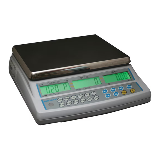 Adam Equipment CCSA series Manual