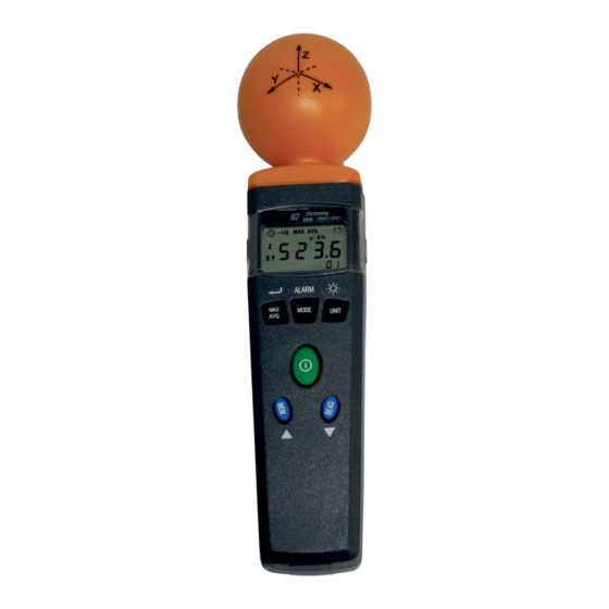 Elma Instruments Elma 92 User Manual