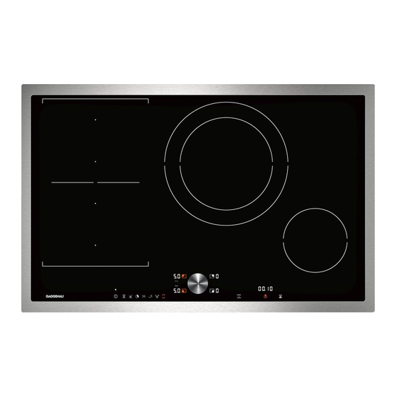 Gaggenau CI282-110 Installation Instructions Manual