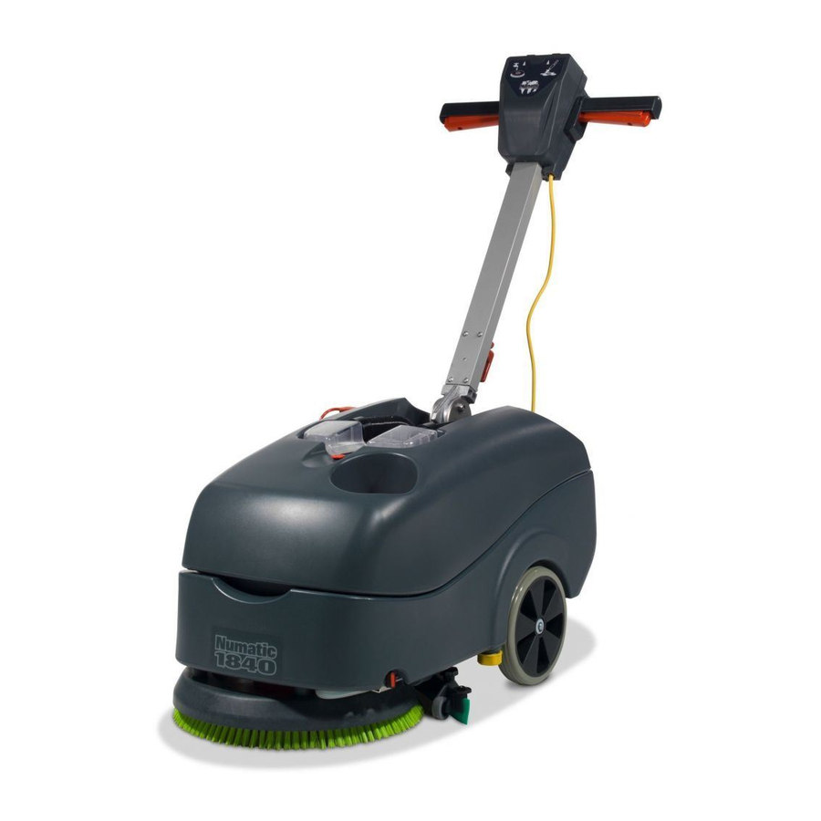 Numatic TTB 1840G Original Instructions Manual