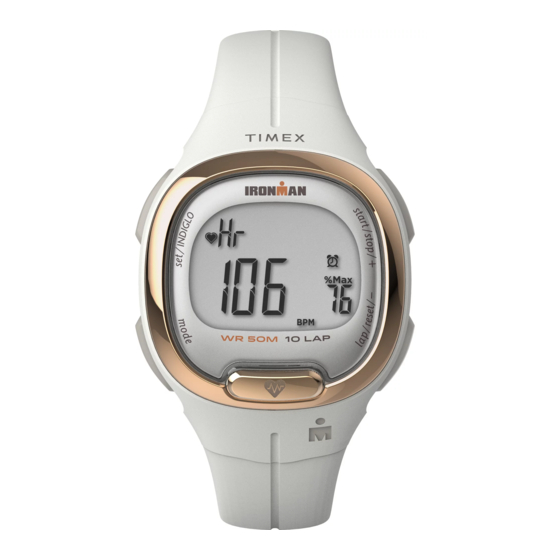 Timex Ironman Transit+ Manuals