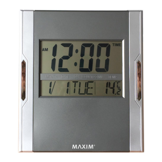 Maxim MWC01 Manual