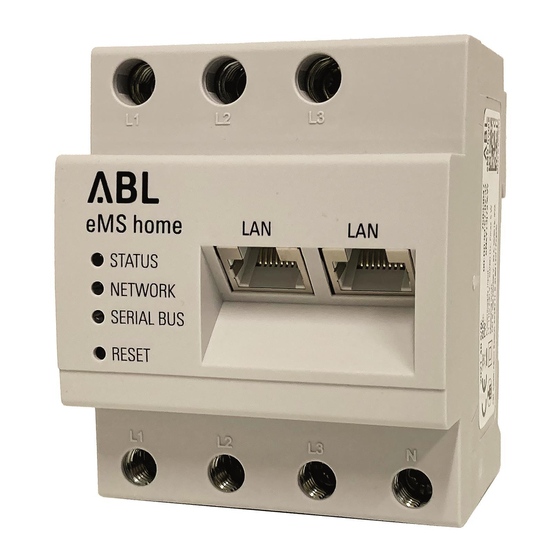 ABL eMS home User Manual