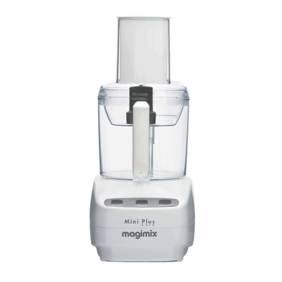 MAGIMIX LE MINI PLUS Manual