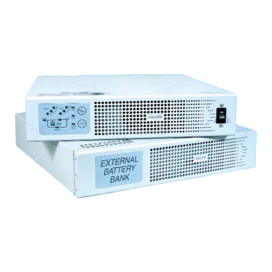 Falcon RACKMOUNT SG SERIES UPS PLUS SG1KRM-1TU Owner's Operating Manual
