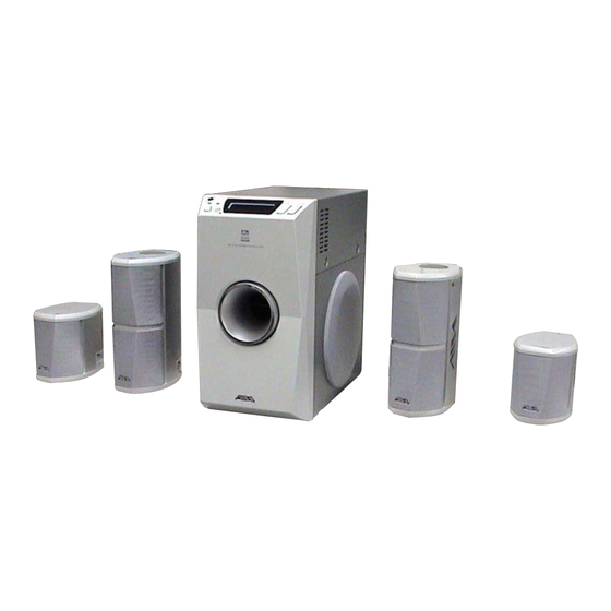 User Manuals: Sony SS-US501 Active Speaker System