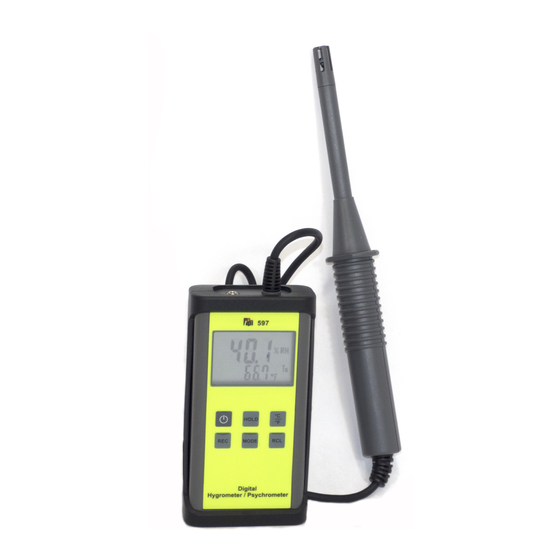 TPI 597 Manual