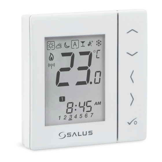 Salus VS10WRF Quick Manual