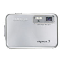 Samsung Digimax i5 - Digital Camera - 5.0 Megapixel User Manual