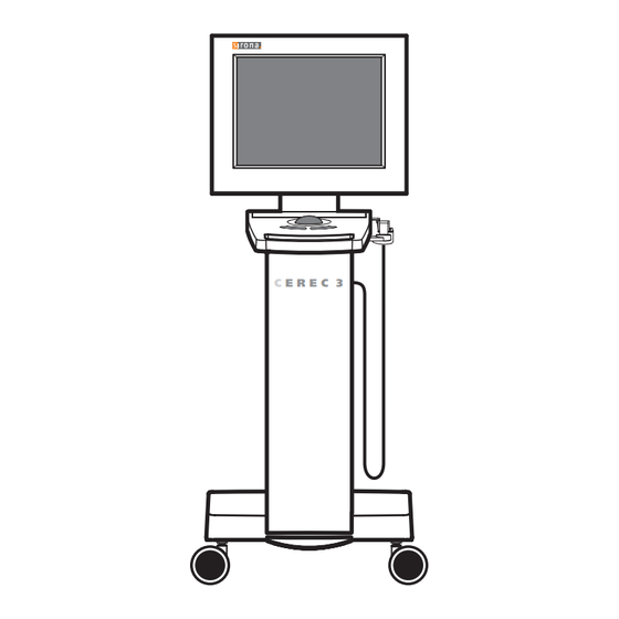 Sirona Cerec 3 Operating Instructions Manual