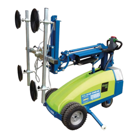HIRD GLASS WINLET 350 Operator's Manual