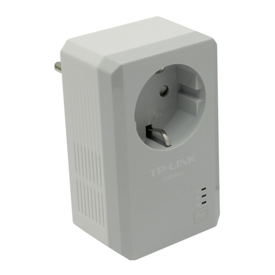 TP-Link TL-PA4020P Quick Installation Manual