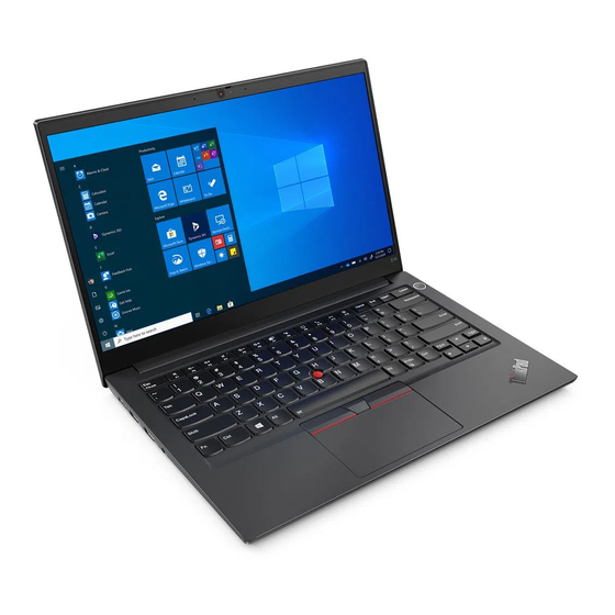 Lenovo ThinkPad E14 Gen 3 Regulatory Notice