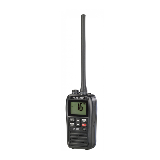 Plastimo SX-350 Manual