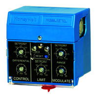 Honeywell Pressuretrol P7810D Quick Start Manual