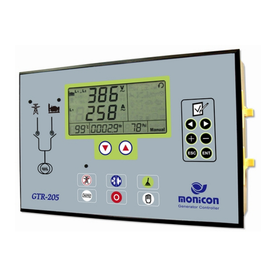 Monicon GTR-205 Manuals