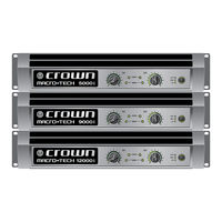 Crown MA-9000i Operation Manual
