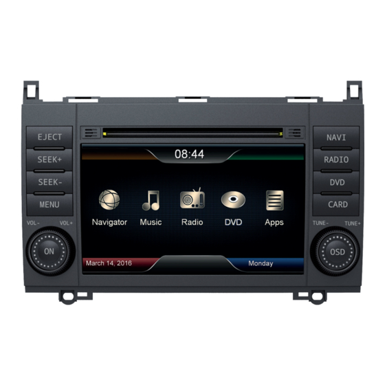 ESX Vision Naviceiver VN710 MB-A2 Installation Manual