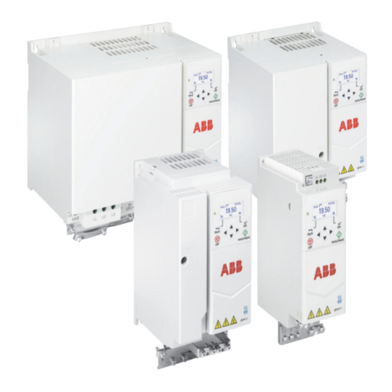 ABB ACH180 Quick Installation And Start-Up Manual