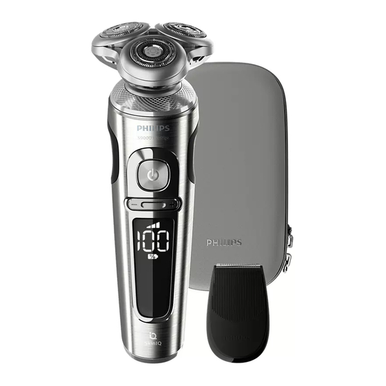 Philips Shaver S9000 Prestige Ultimate Closeness Frequently Asked Questions Manual