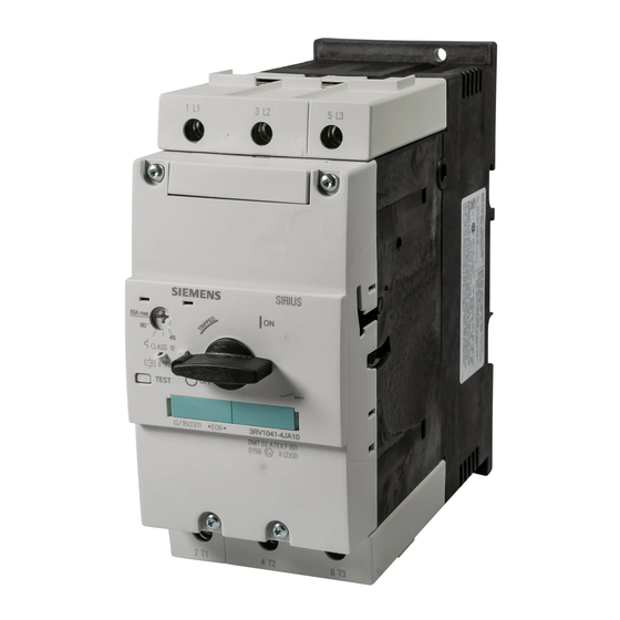Siemens SIRIUS S3 3RV1.4 Original Operating Instructions