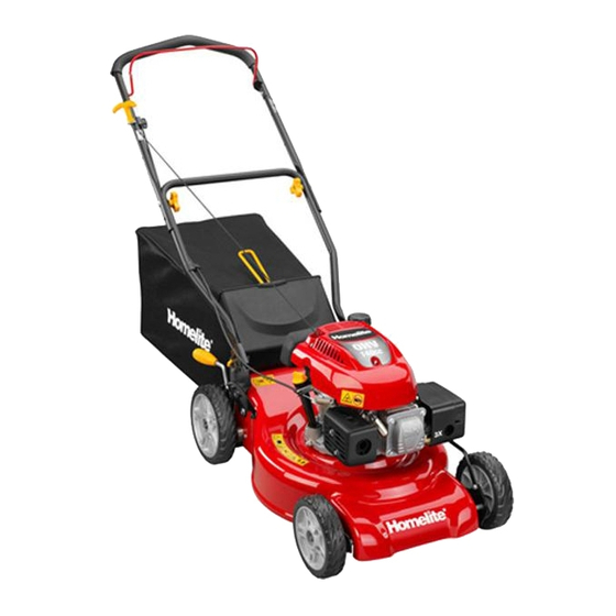 Homelite self propelled on sale lawn mower