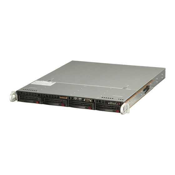 Supero SUPERSERVER 5018D-MTF User Manual