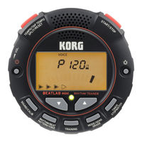 Korg Beatlab mini EFGSJ2 Owner's Manual