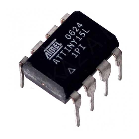 Atmel AVR ATtiny15L Manual